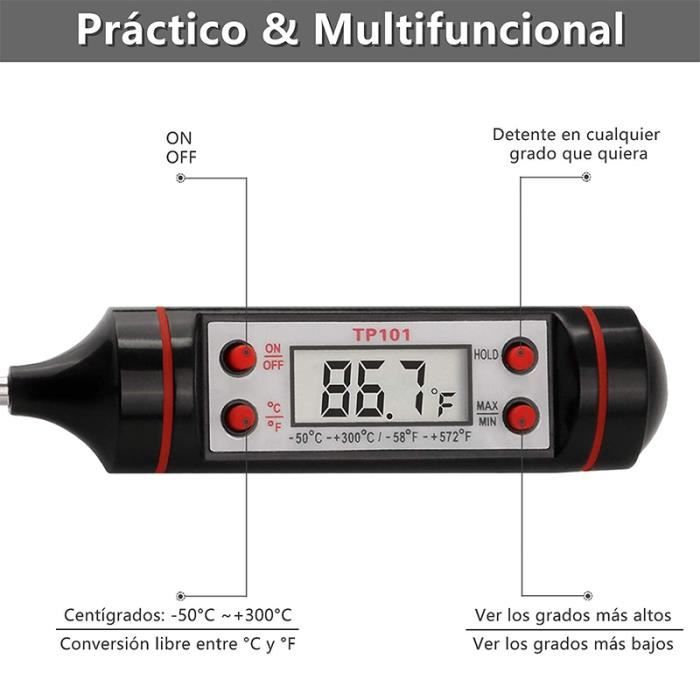Thermomètre de cuisine TP-400 mesure température nourriture