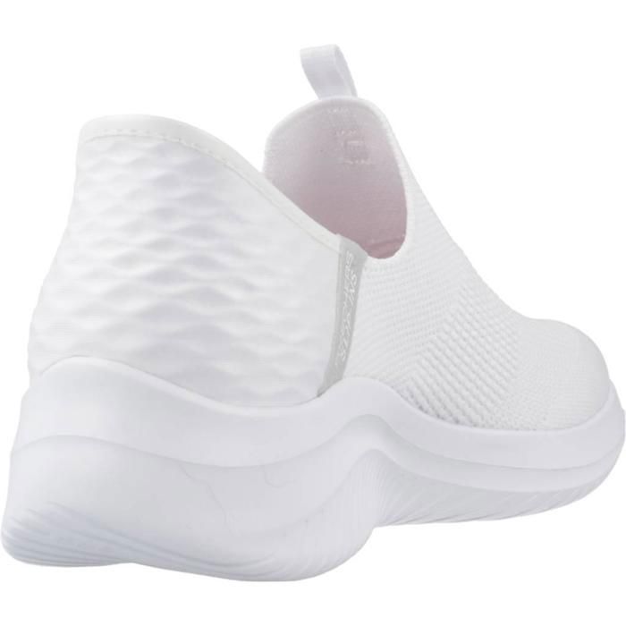 SKECHERS SLIPINS ULTRA FLEX 3.0 COZY STREAK Blanc Blanc Cdiscount