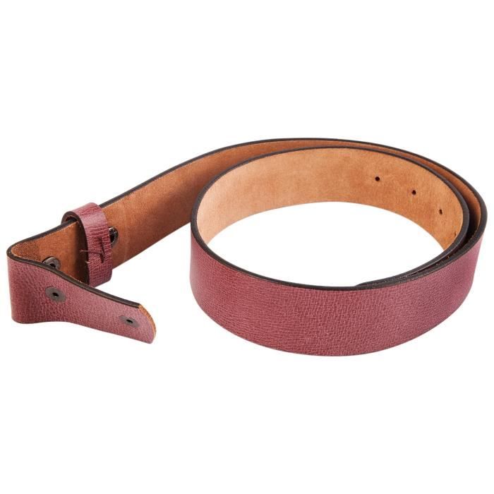 Ceinture femme cuir veritable 110 cm luxe a la mode Largeur 4 cm 110 cm Cdiscount Pret a Porter