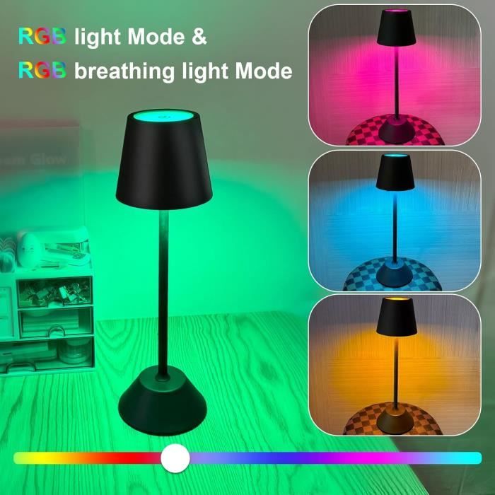 Xtricity - Lampe de Table Tactile avec 3 niveaux d'intensité, 11'' x 4.3'', De la Collection Retro, Or Rose