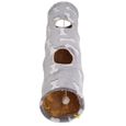 VGEBY Jouet tunnel de chat en peluche Tube de tunnel pour chat en peluche, tube de tunnel pour chat pliable, animalerie jouet-3