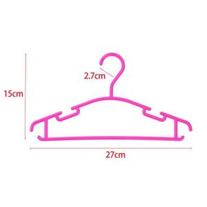 Josisi Lot De 60 Cintres En Plastique Blanc Pour Enfants, Cintres Pour Bébé (28 Cm/60