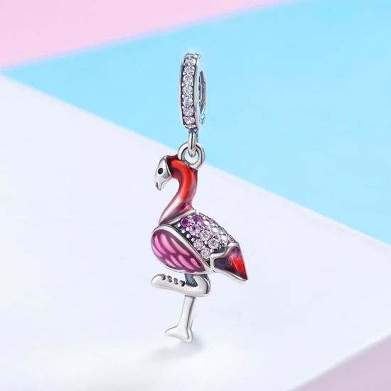 charm pandora flamant rose charm pandora flamant rose
