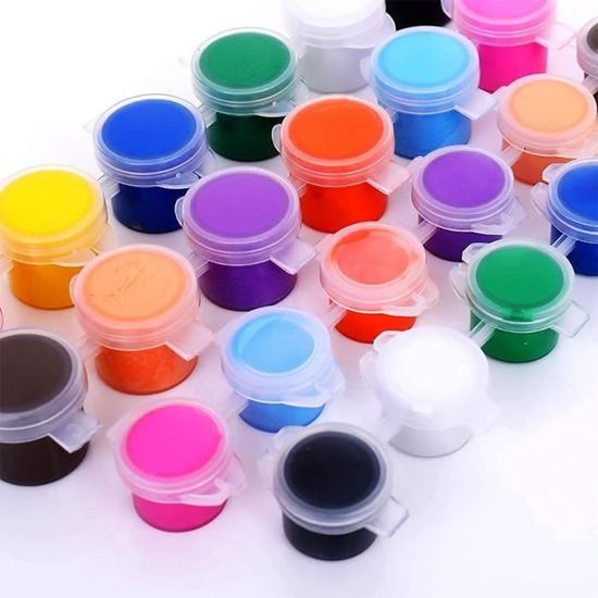 Pots de peinture vide 80 bandes 480 bandes, gobelets de peinture, Mini  Pots, conteneurs de rangement