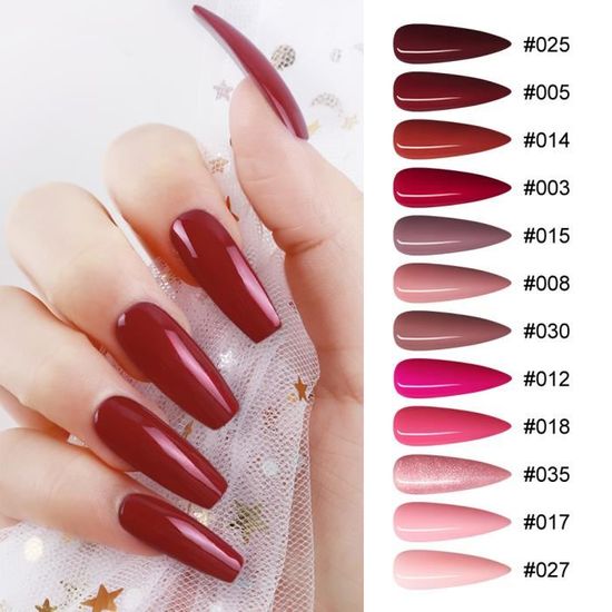 Lot De 40 Pc Vernis Semi Permanent Vernis à Ongle Gel Polish Soak Off Nail Art Manucure Kit
