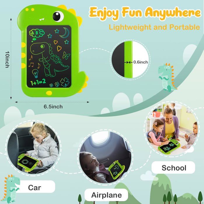 Tableau Enfant Ardoise Magique D'Écriture Lcd Jouet De 8,5 Pouces, Tablette Enfants, Tableau