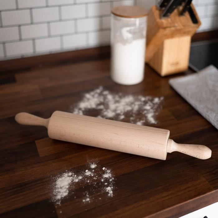 ® Rouleau À Pâtisserie Avec Axe En Métal Fabriqué En Allemagne ...