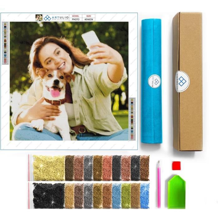 Diamond Painting Personnalisé : Une Étincelle De Créativité