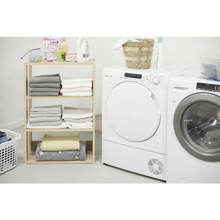 Iris Ohyama Étagère Ouverte 3 Niveaux OWR-200 Chêne Gris - Meuble Rangement Ajustable 80 Kg - Industriel Salon Chambre Bureau