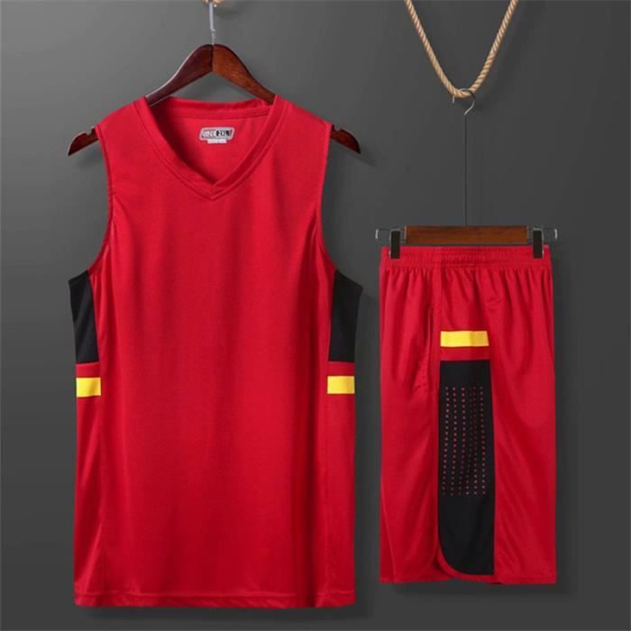 Maillot de basket ball hommes match costume personnalisation