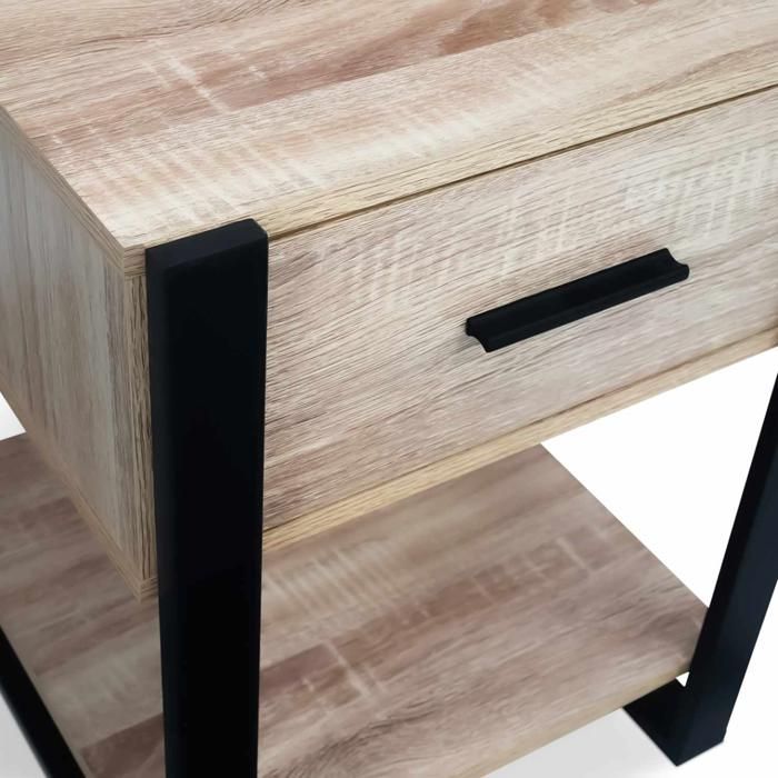 Miniature Imprisonment Paralysis Table De Chevet Suspendu Industriel Chorus Deer