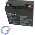 Vipow 12V 17Ah Gel de batterie-0