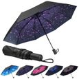 Parapluie Pliant ,Coupe-Vent,Ouverture/Fermeture Manuel ,8 Sections-Portée -110 cm-0