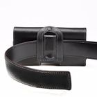 AIHONTAI XL (16,7 x 9 cm)-Étui ceinture de téléphone en cuir pour Konrow City 4, housse magnétique pour Logicom Le Fi