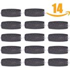 FLLIBERTE Rouleaux de remplacement - Scholl - Velvet Smooth - 24 Pcs - Extra Rugueux - Pour pieds lisses