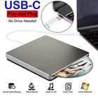 IAMS CHIEN USB C SuperDrive Nolyth Externe CD Lecteur de DVD Lecteur graveur de CD RW Graveur de DVD USB pour Mac-Ordinateur portable-Windows10
