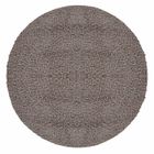 Carpetsale24 Tapis de Salon Shaggy Uni Tapis Beige 120 cm Rond Chambre Tapis Poil Long Moelleux et Doux