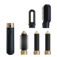 Brosse soufflante INN® 5 en 1 1200W Contrôle du débit d'air modélisation automatique de l'adsorption Fer à friser Sèche-cheveux