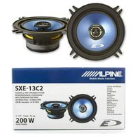 2 haut-parleurs coaxiaux 2 voies compatibles avec ALPINE SXE-13C2 13,00 cm 130 mm 5,25" 35 watts rms 200 watt max 4 ohms, la paire