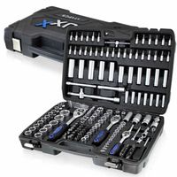 Coffret d'outils professionnels dans une valise contenant 171 pièces Clés-prises-embouts-clés allen