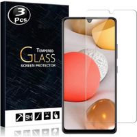 Vitre protection ecran pour Samsung Galaxy A12 Verre trempé incassable lot de [X3] Tempered Glass