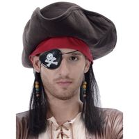 Perruque pirate homme