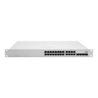 Cisco Meraki Cloud Managed MS350-24X Commutateur C3 Géré 24 x 10-100-1000 (UPOE) + 4 x SFP+ 10 Go (liaison montante) Ordinateur…