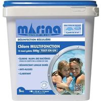 Chlore Multifonction Galets 500g - 5 kg