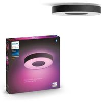 Philips Hue White and Color Ambiance Plafonnier Infuse Medium, Noir