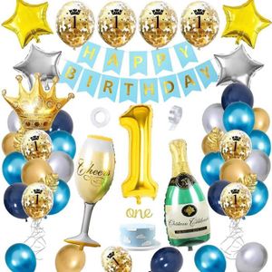 Decoration Anniversaire 1 An Garcon Cdiscount Decoration Anniversaire 1 An Garcon Cdiscount