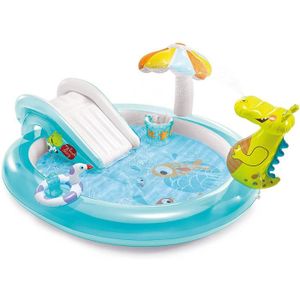 PATAUGEOIRE piscine pour enfant INTEX Aire de jeux alligator14