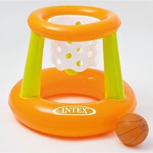 JEUX DE PISCINE Jeu de Basket gonflable pour piscine INTEX - Dimensions 67x65 cm - Garçon et Fille - A partir de 3 ans