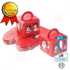 Brandsseller Lot De 5 Boîtes à Biscuits En Métal Motif Rennes - Rangement Alimentaire Pour Noël Ou Déco | Tailles Variables (30x22cm, 20x13cm, 18x11cm)