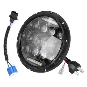 PHARES - OPTIQUES Qiilu Phares LED Ronds 7' 300W 1 Pièces 7in 30000l