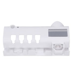 Acheter Distributeur automatique de dentifrice intelligent à lumière UV,  presse-dentifrice, support de stérilisateur de brosse à dents