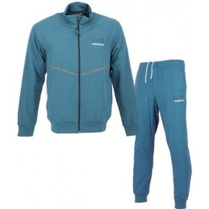 SURVÊTEMENT Ensemble de survêtement - EA7 Emporio Armani - Manches longues - Bleu - Fitness - Homme