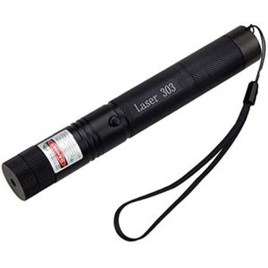 3 en 1 Multifonction lumière laser pointeur DEL torche lampe de poche avec écran tactile 