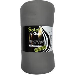 Couvre Lit 220x240 Cm UNAI Ocre - Plaid