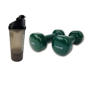 Tunturi shakerbecher Protéine-Shaker avec rangement 600 ml noir