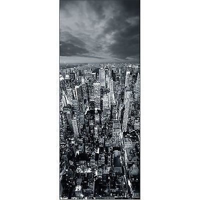 4 dimensions Affiche poster de porte déco trompe l/'oeil New York réf 052