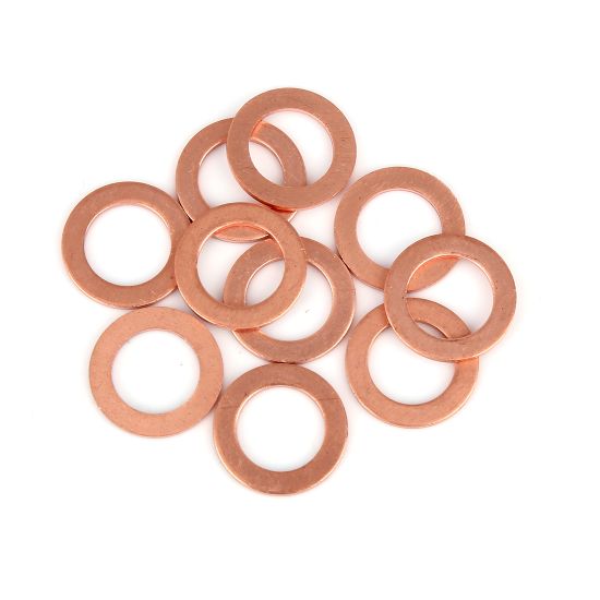 Lot De 10 Rondelles/joints Plats En Cuivre 18mmx10mmx2mm - Uxcell, Neuf Pour étanchéité