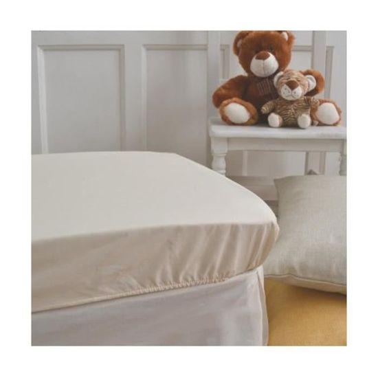 10XDIEZ Lot de 10 draps-Housses pour Berceau en Coton Bleu Maxicuna 70x140cm