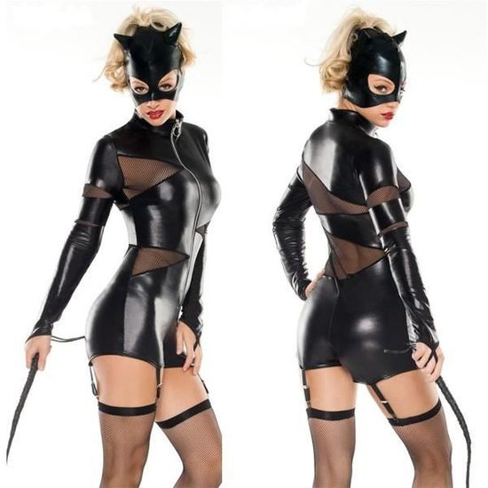 Costume de chatte dominatrice - CatWoman (T. Unique) - Achat / Vente  Costume de chatte dominatrice - Cdiscount