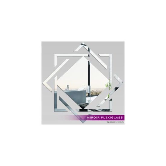 Miroir Plexiglass Acrylique MIR-117 Spirale 7 Ref