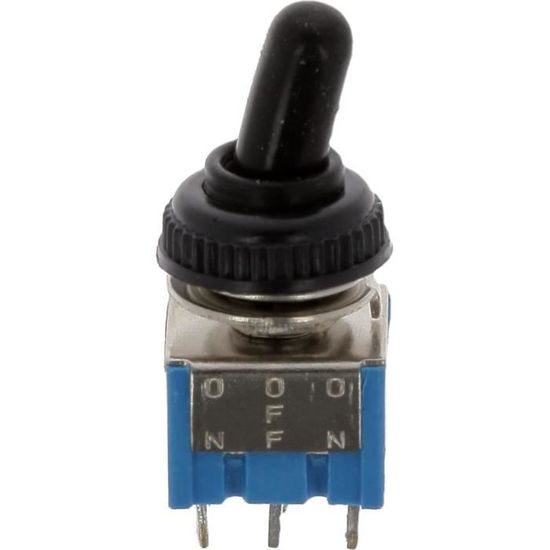 Interrupteur à Bascule étanche ON-OFF DPST 16A 250V - Vert