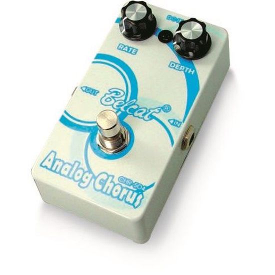 Pédale Effet Chorus Guitare Électrique Métal - Effet Chorus Doux Avec LED Et Fixation Crochet