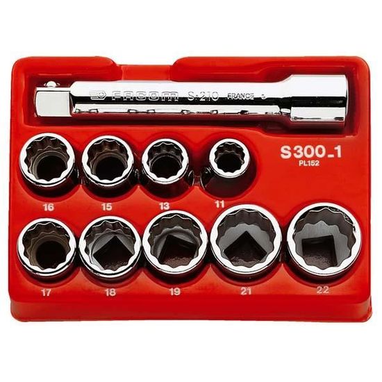 Clé à Douille à Fente Ouverte 9x12 Mm - Outil Pour Espaces étroits, Compatible 8-32 Mm - 3