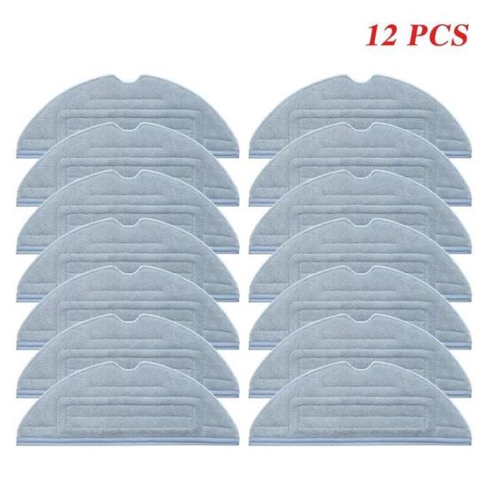 4 Panni Di Ricambio Sheawa Per Roborock Stone T7 T7plus S7 - Microfibra Antigraffio - 2