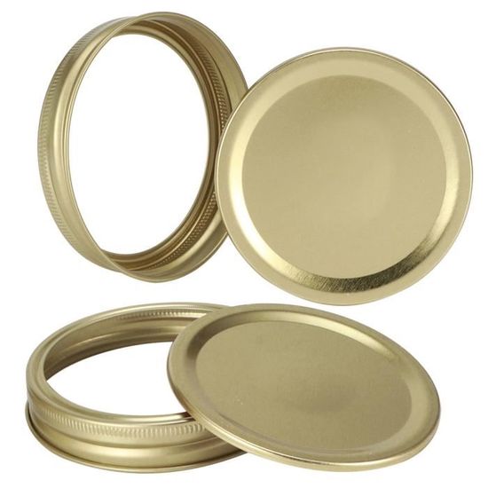 Sonew couvercles de bocal en verre Couvercles de mise en conserve pour bocaux en verre de type