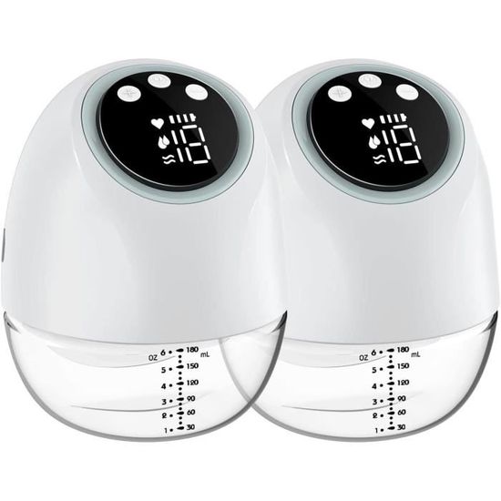 Tire Lait Electrique,Tire Lait Electrique Main Libre,Télécommande Intelligente, Fonction Mémoire